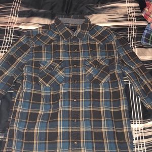 american eagle button down